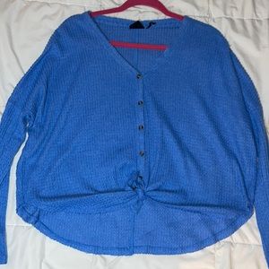 urban outfitters blue cardigan